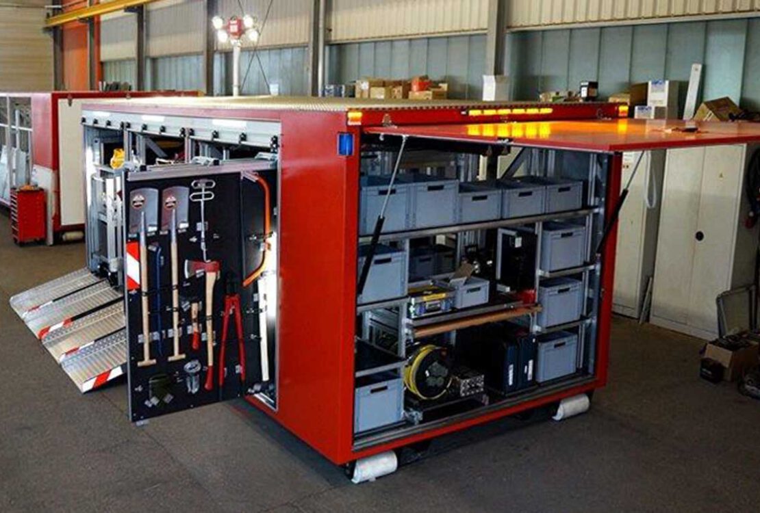 Fahrzeugaufbauten für die Feuerwehr