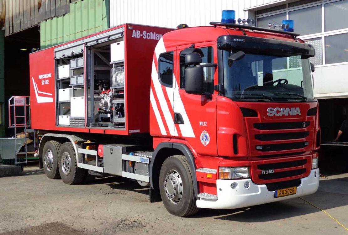 Fahrzeugaufbauten für die Feuerwehr