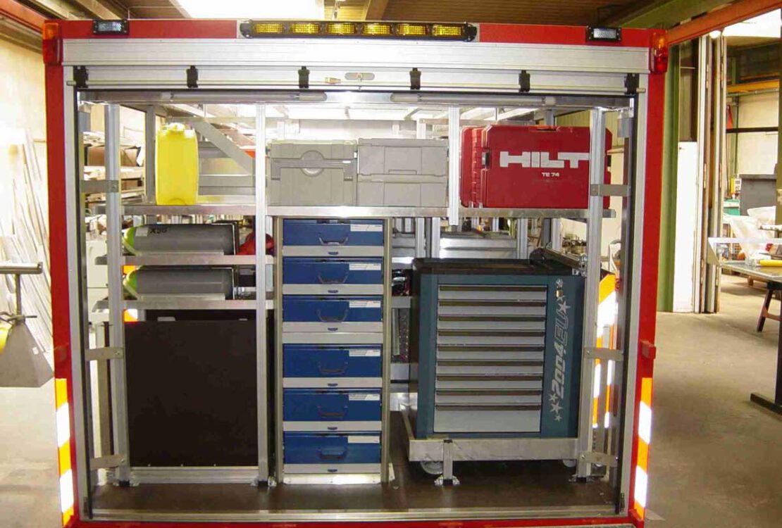 Fahrzeugaufbauten für die Feuerwehr